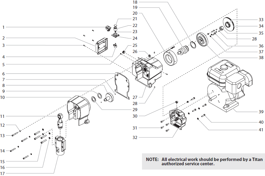 Advantage GPX 130 Drive Assembly Parts